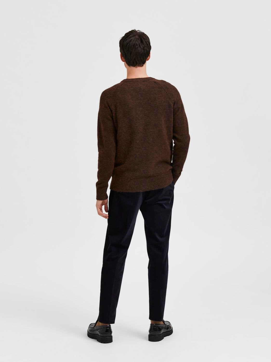 SLHRAI LS KNIT CREW NECK NOOS