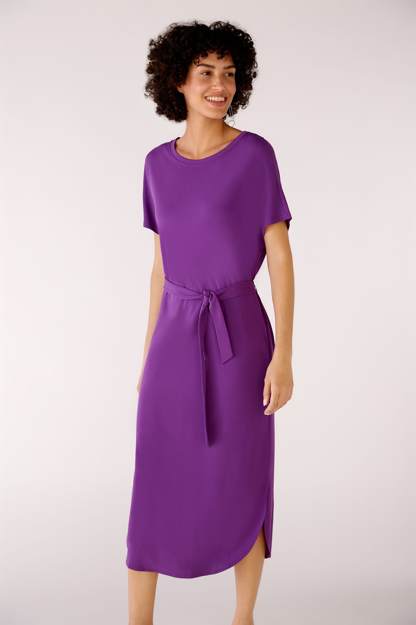 Jerseykleid im T-Shirt-Stil