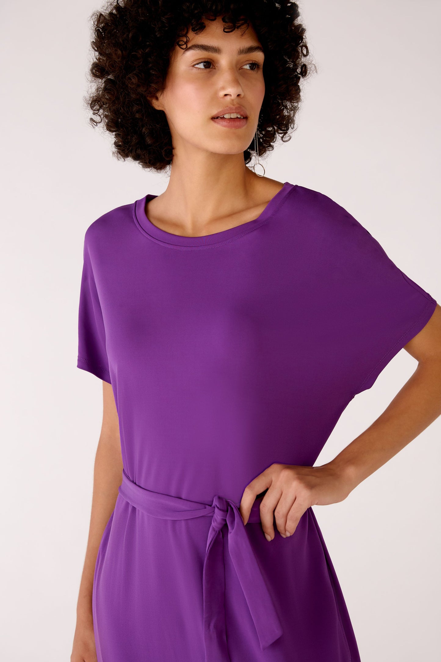 Jerseykleid im T-Shirt-Stil