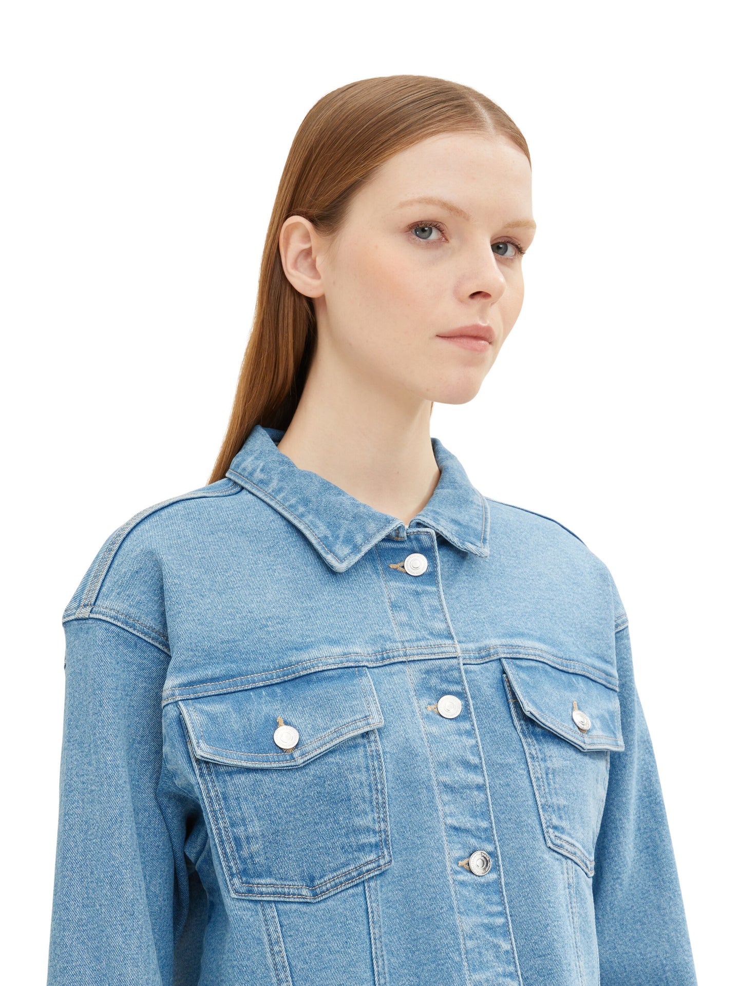 Cropped Jeansjacke