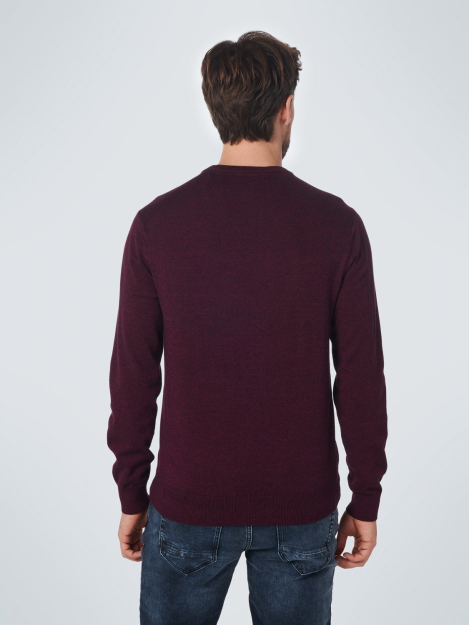 Pullover Crewneck 2 Coloured Melange