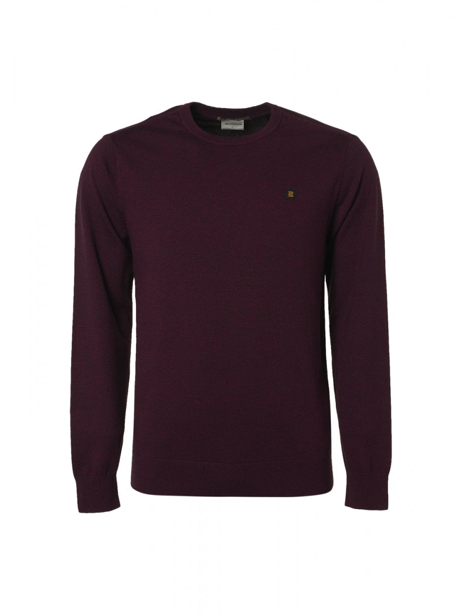 Pullover Crewneck 2 Coloured Melange