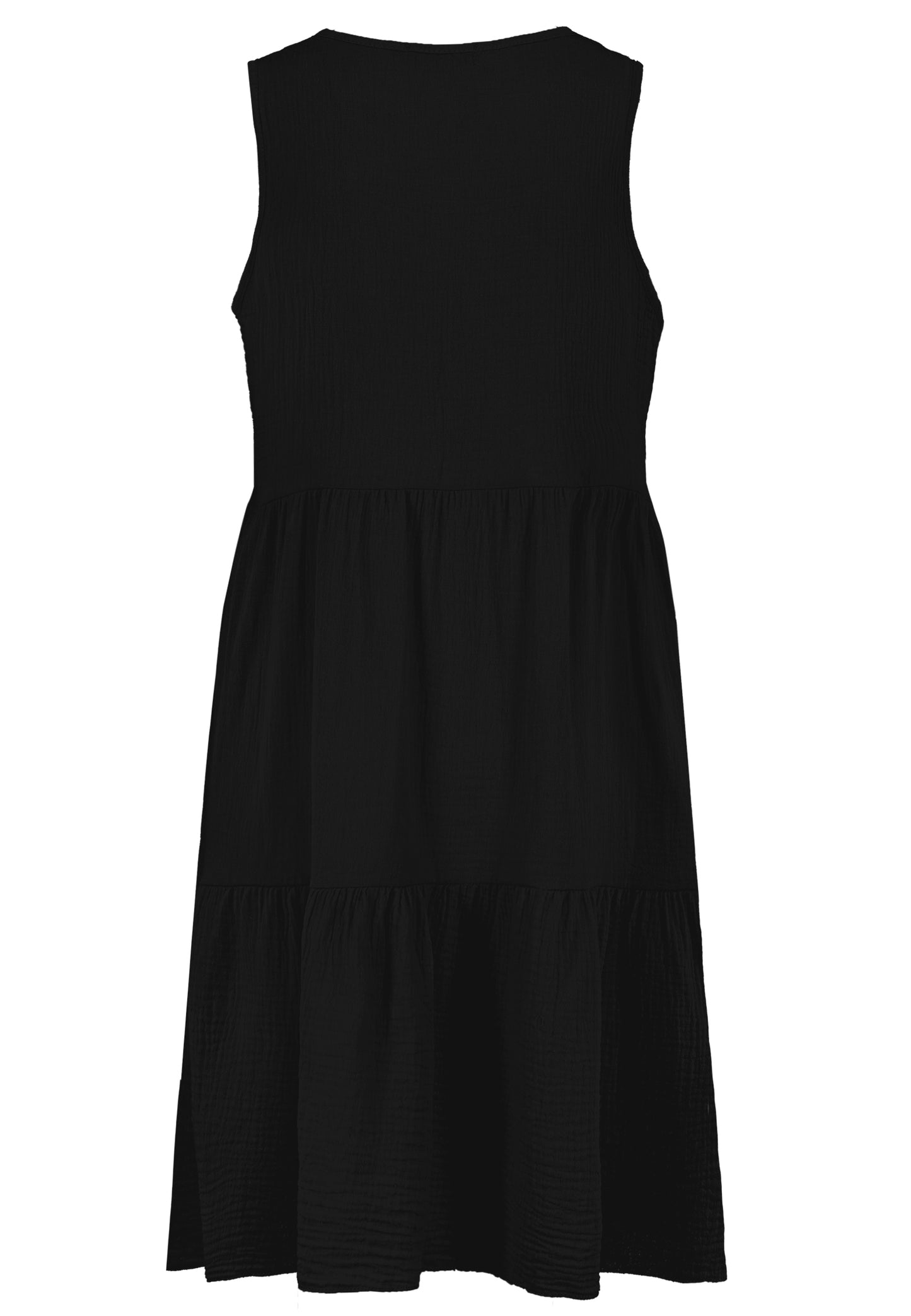 DOB Midi-Stufenkleid, ärmellos