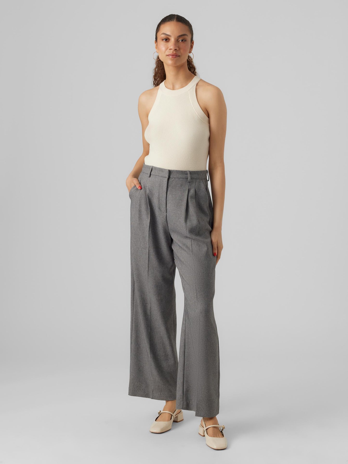 VMAUDREY HR STRAIGHT PANT