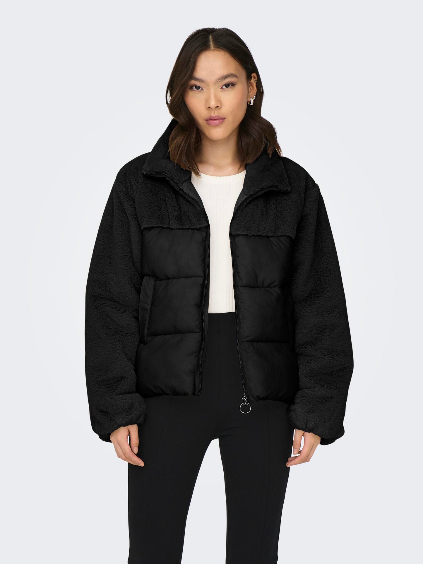 ONLWANJA FUR PUFFER MIX JACKET CC OTW