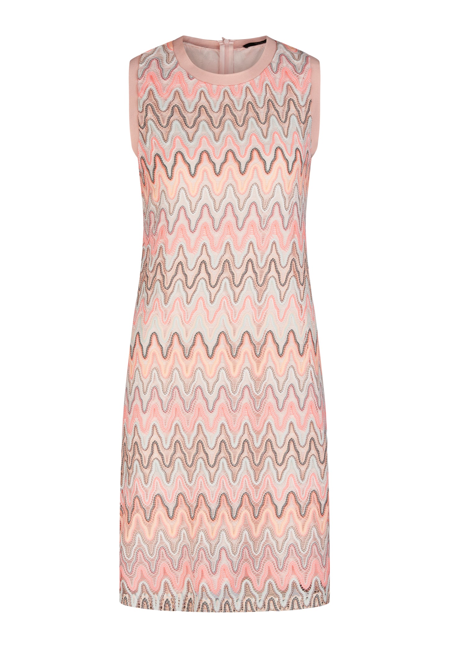 Kleid aus fantasievoller Zick-Zack-Spitze