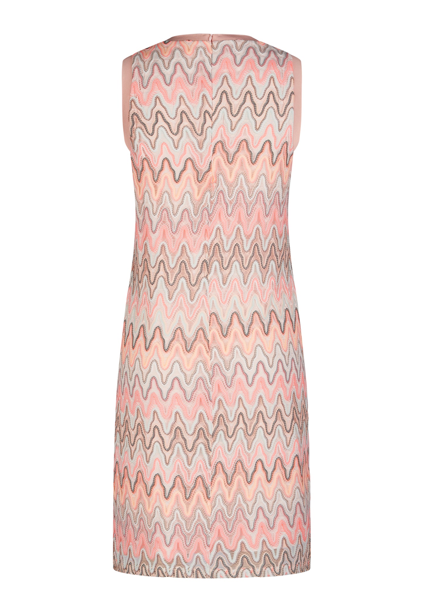 Kleid aus fantasievoller Zick-Zack-Spitze