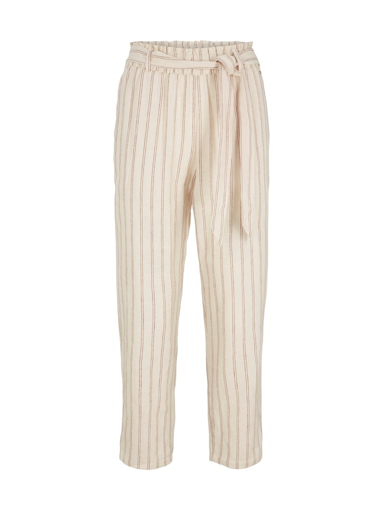 Stoffhose mit Leinen
