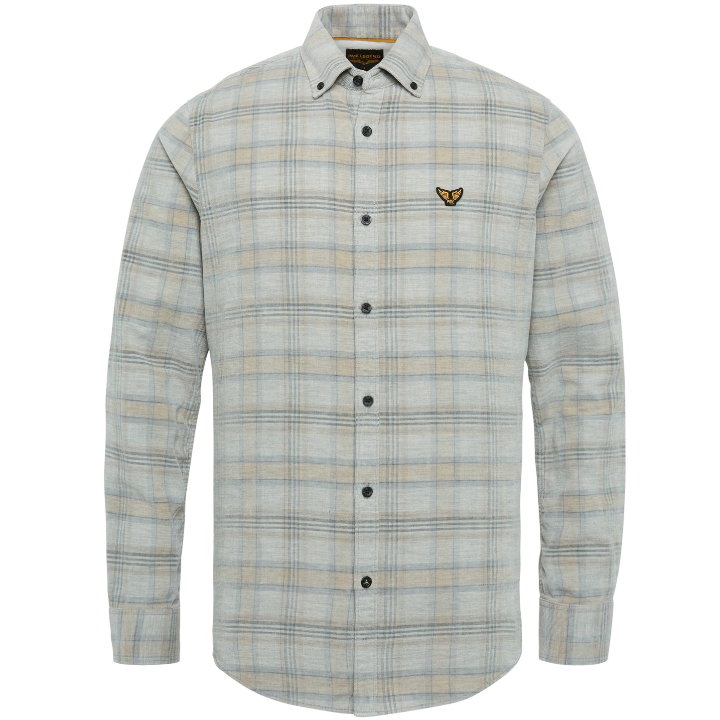 Long Sleeve Shirt Ctn Yarndye Corduroy Check