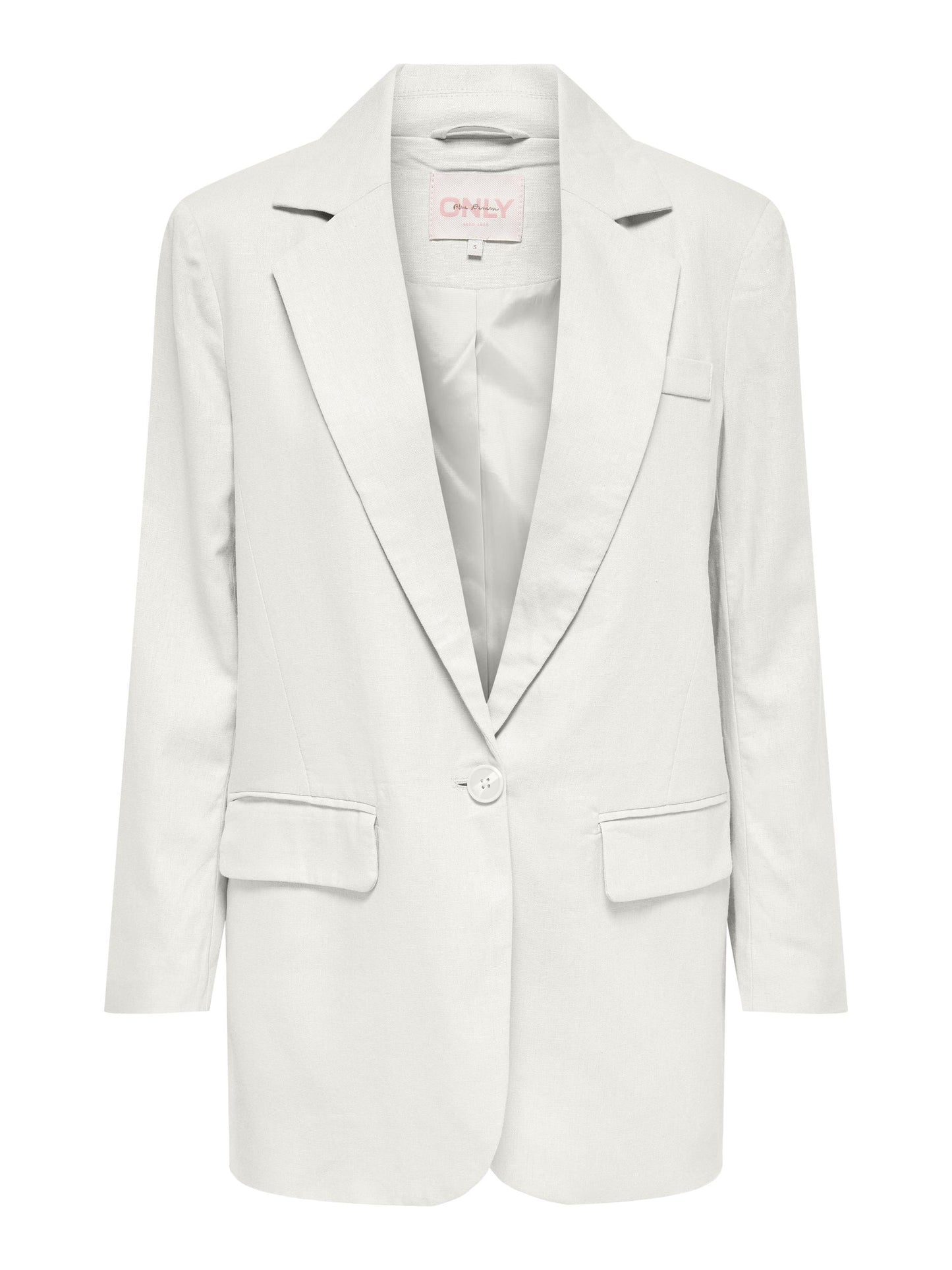 ONLCARO-LANA L/S OVS LIN BLAZER TLR NOOS
