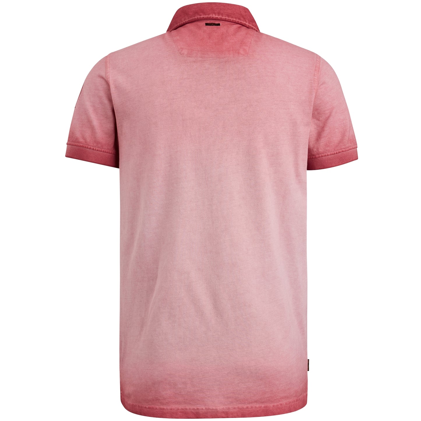 Short sleeve polo Cold dye pique
