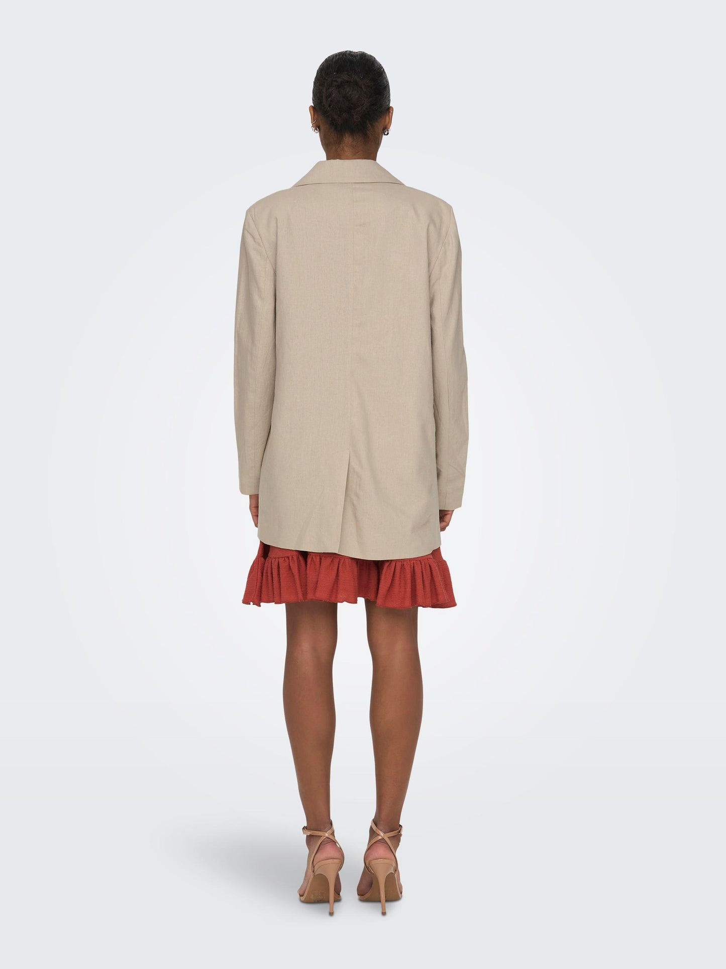 ONLCARO-LANA L/S OVS LIN BLAZER TLR NOOS
