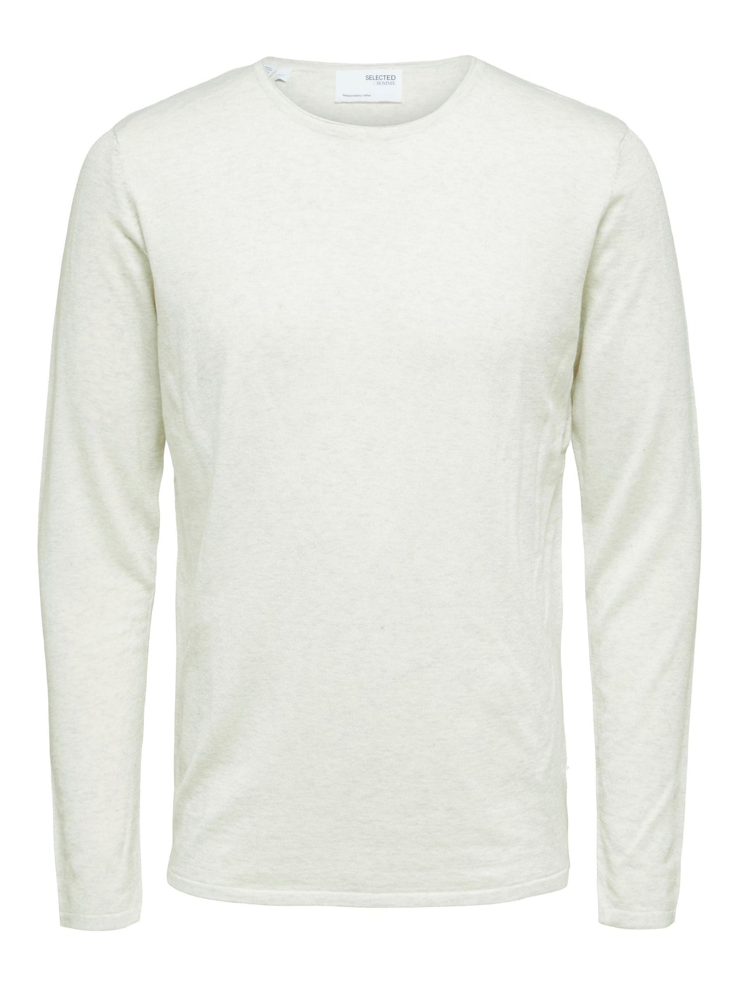 SLHROME LS KNIT CREW NECK B NOOS