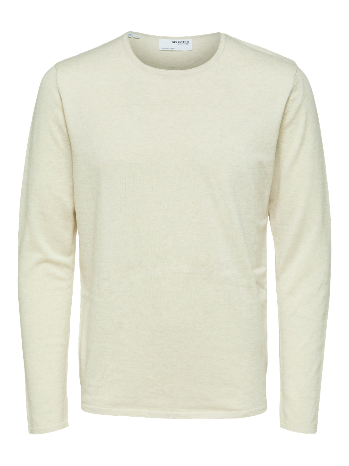 SLHROME LS KNIT CREW NECK B NOOS