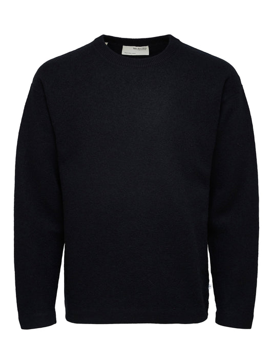 SLHPARKON LS KNIT CREW NECK G