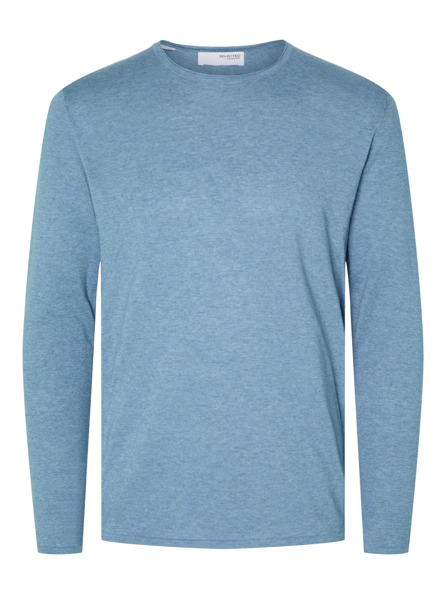 SLHROME LS KNIT CREW NECK B NOOS