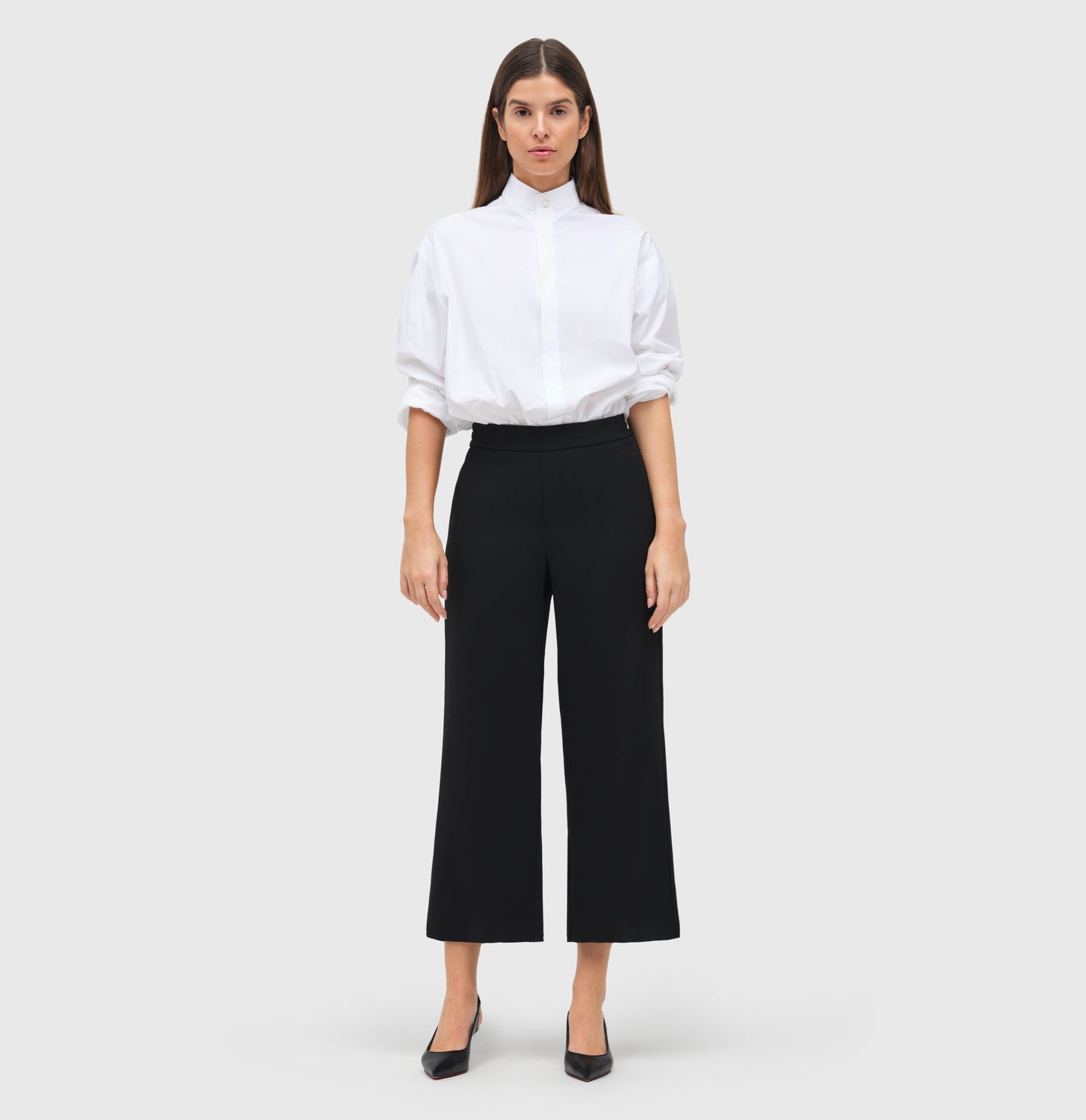 MAC JEANS - CHIARA cropped, Floating crepe