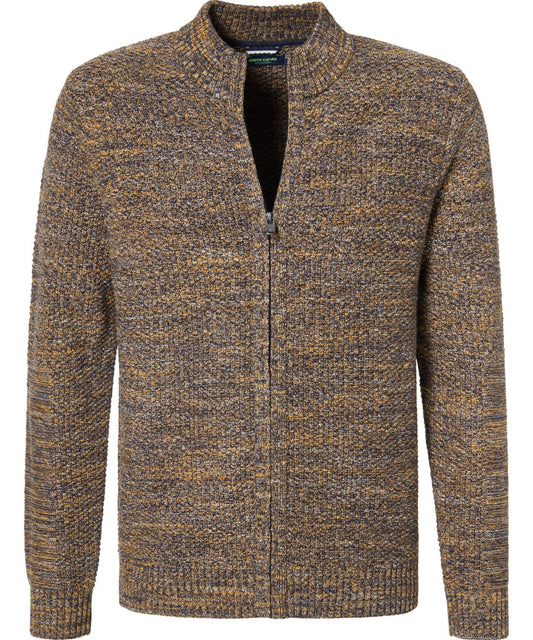 Denim Academy Stehkragen-Strickjacke