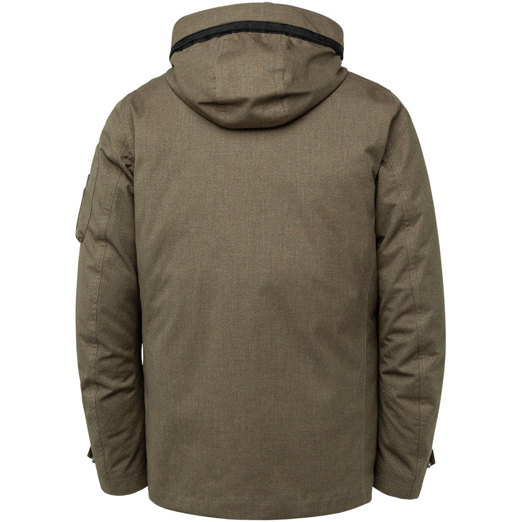 Semi long jacket CONSEL HAWK ICON Melange Twill