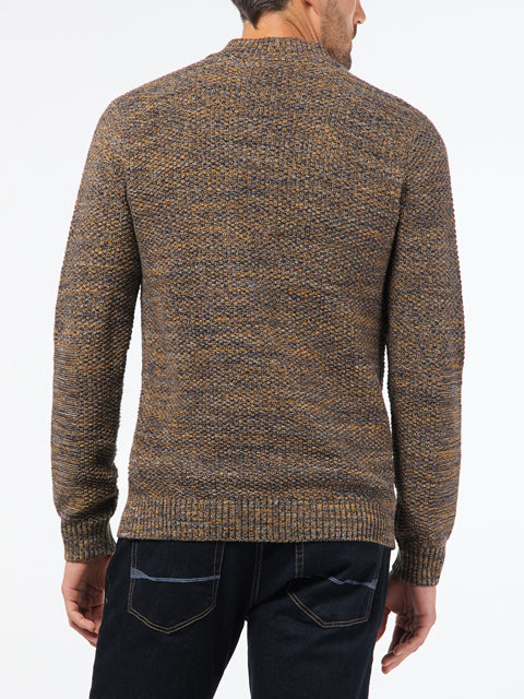 Denim Academy Stehkragen-Strickjacke
