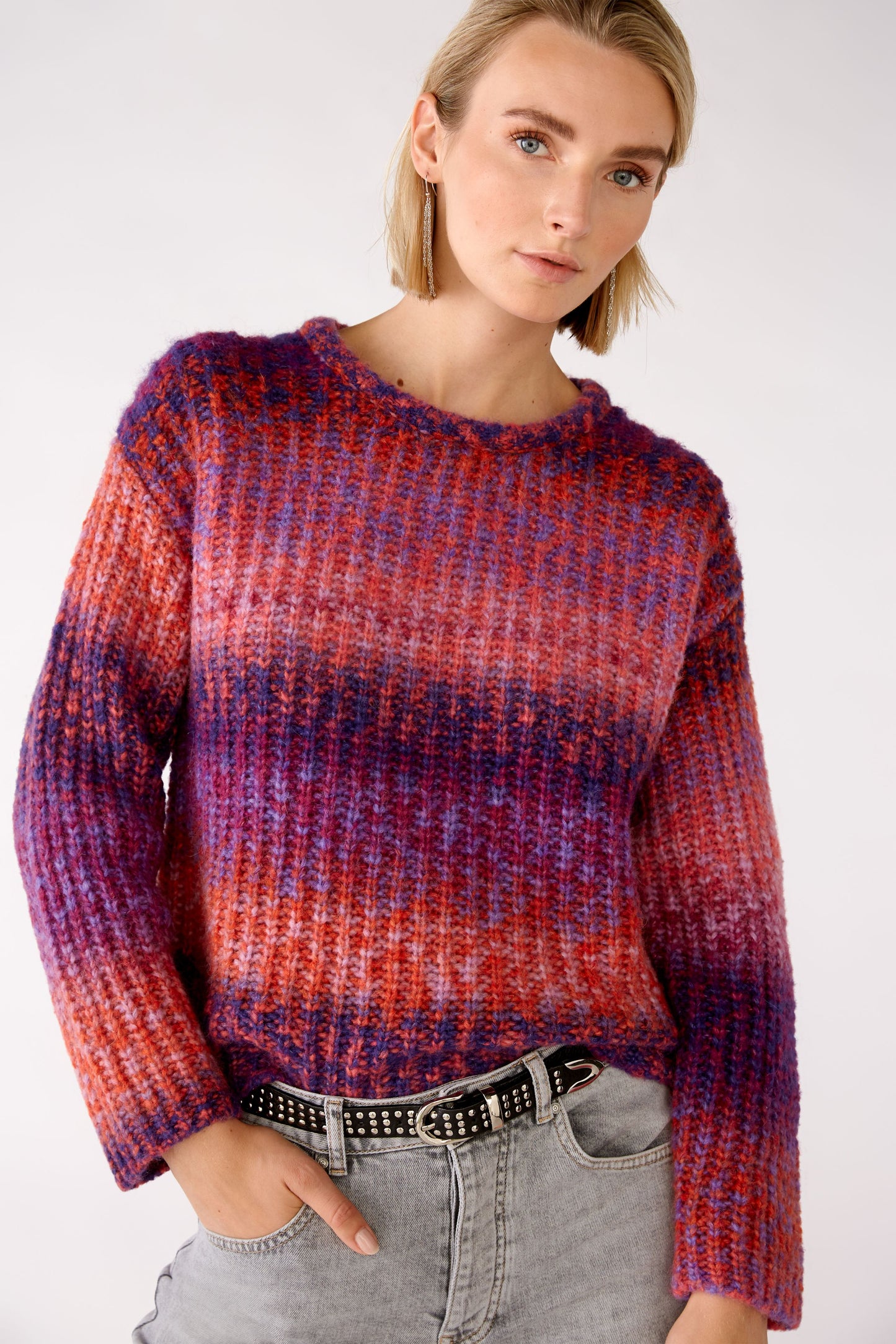 Strickpullover  mit Farbverlauf