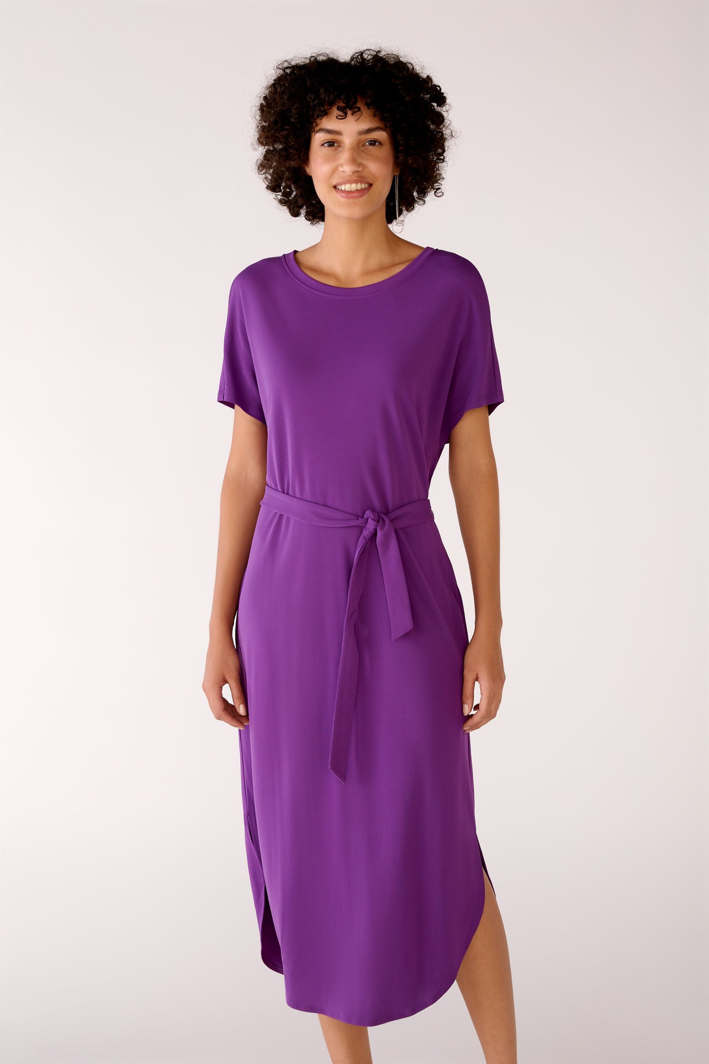 Jerseykleid im T-Shirt-Stil