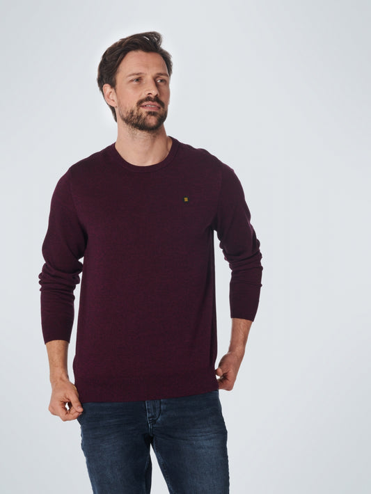 Pullover Crewneck 2 Coloured Melange