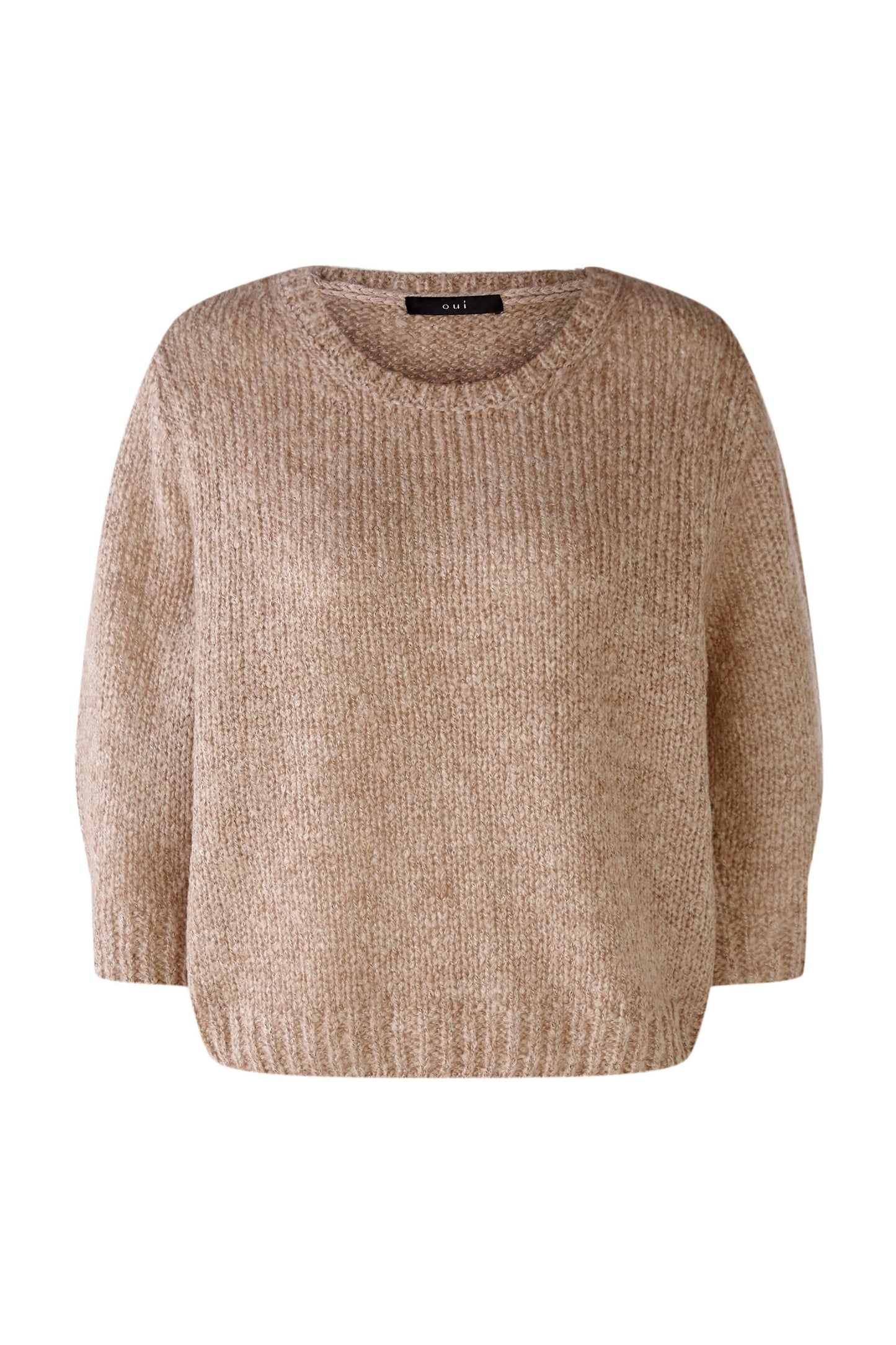 Pullover  mit Woll- und Mohairanteil