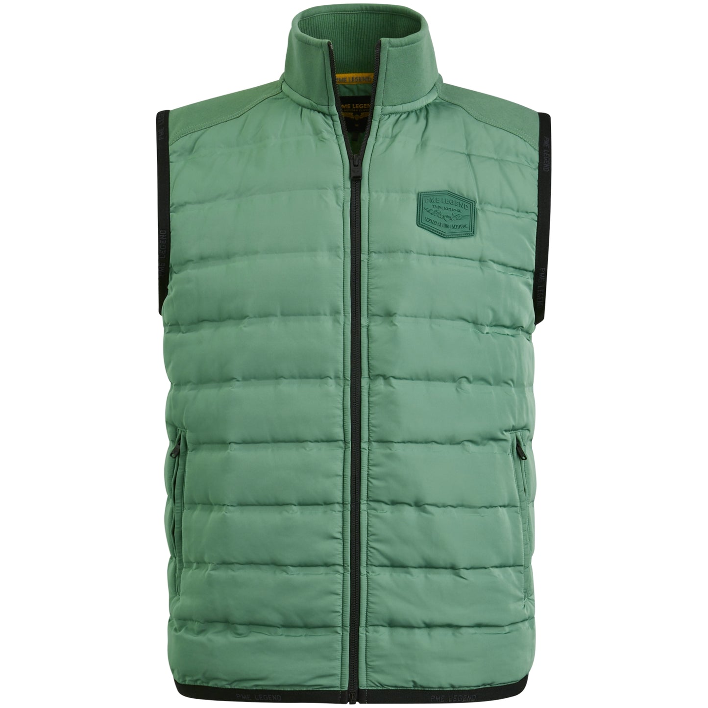 Bodywarmer interlock mix padded nylon