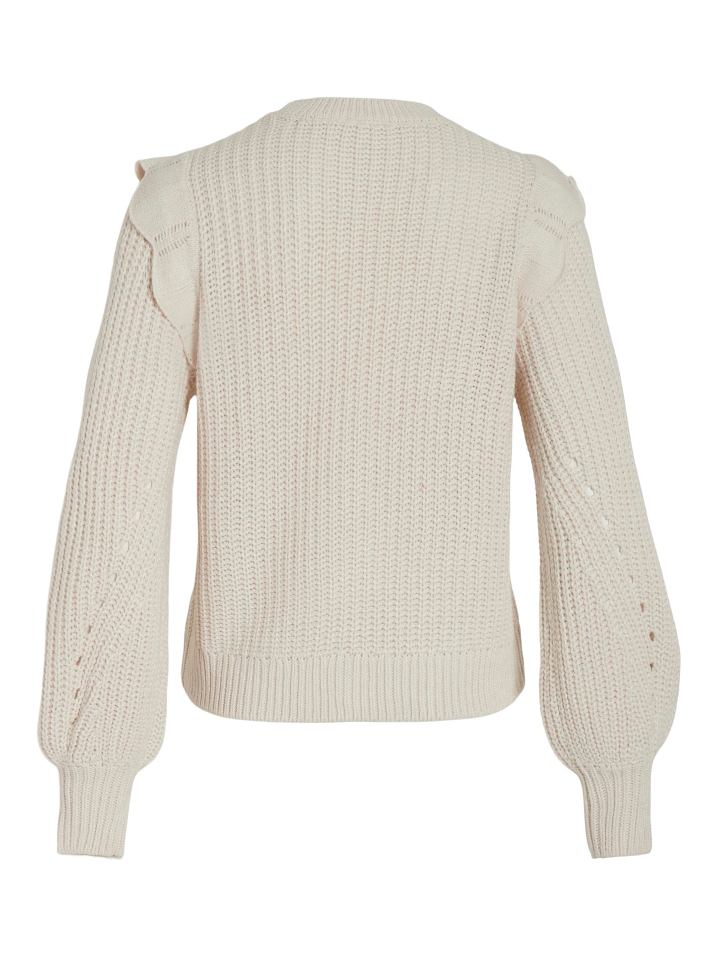 VINORILA NEW L/S POINTELLE KNIT TOP