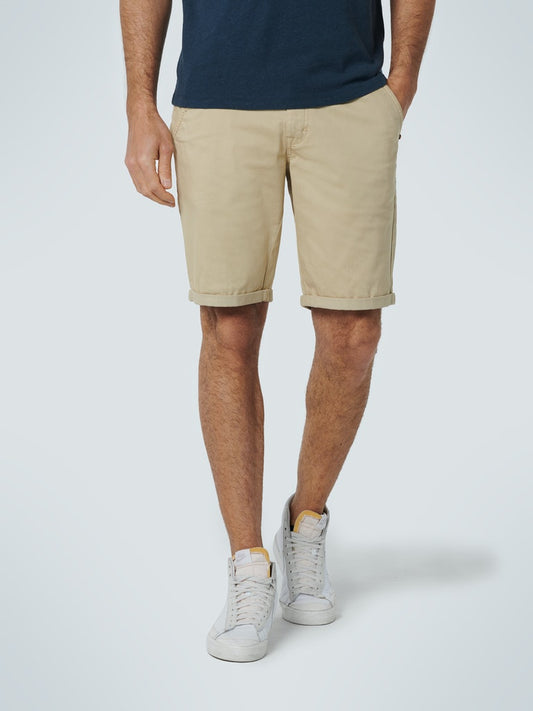 Short Chino Garment Dyed Twill Stretch