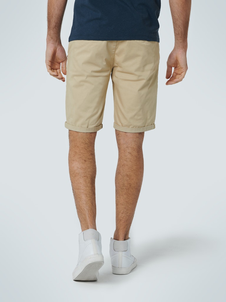 Short Chino Garment Dyed Twill Stretch