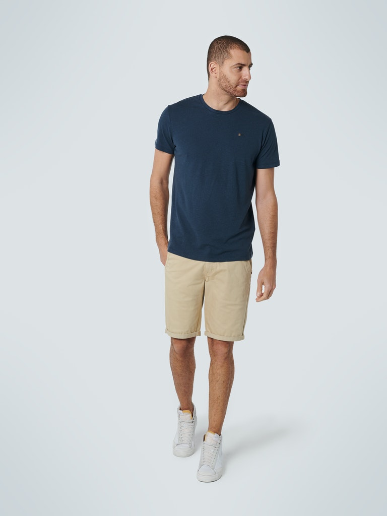 Short Chino Garment Dyed Twill Stretch