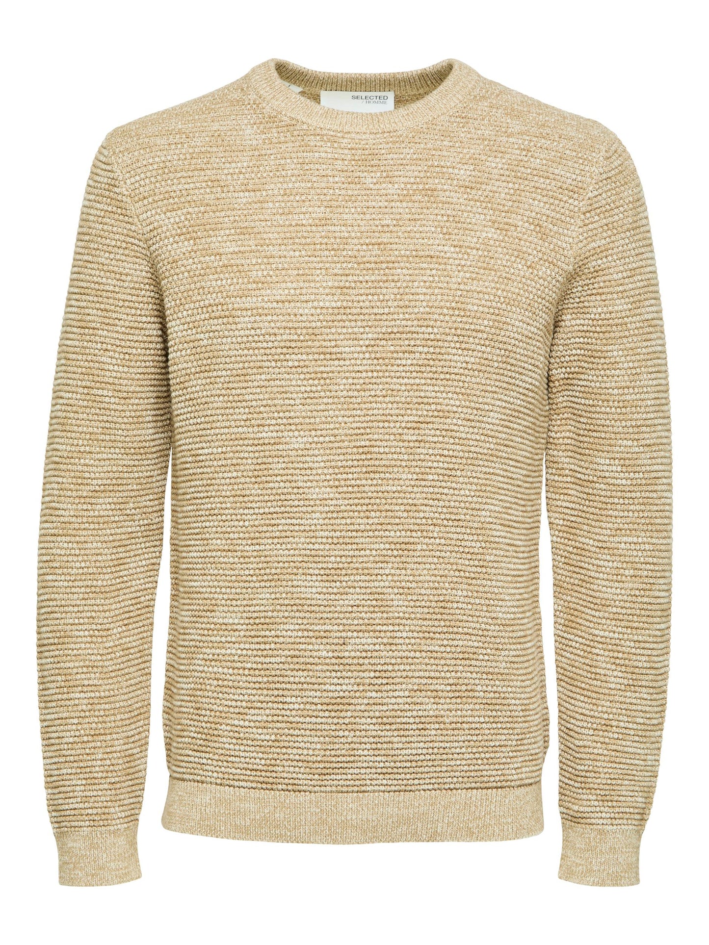 SLHVINCE LS KNIT BUBBLE CREW NECK NOOS