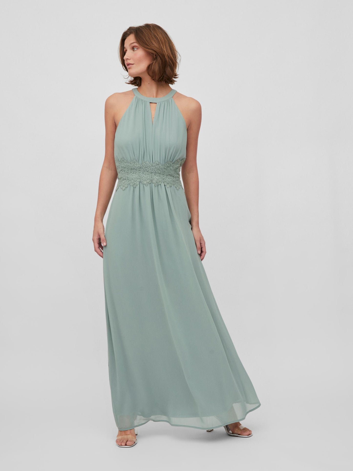 VIMILINA HALTERNECK MAXI DRESS - NOOS