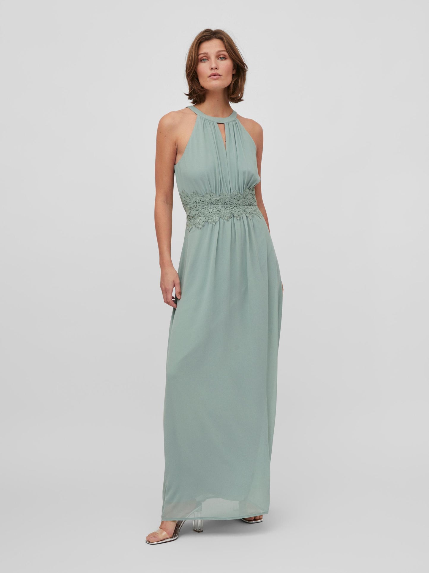 VIMILINA HALTERNECK MAXI DRESS - NOOS