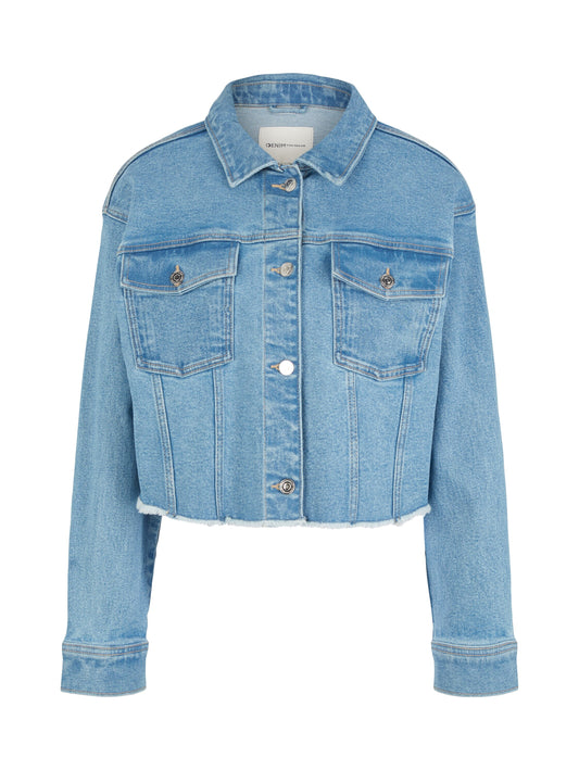 Cropped Jeansjacke