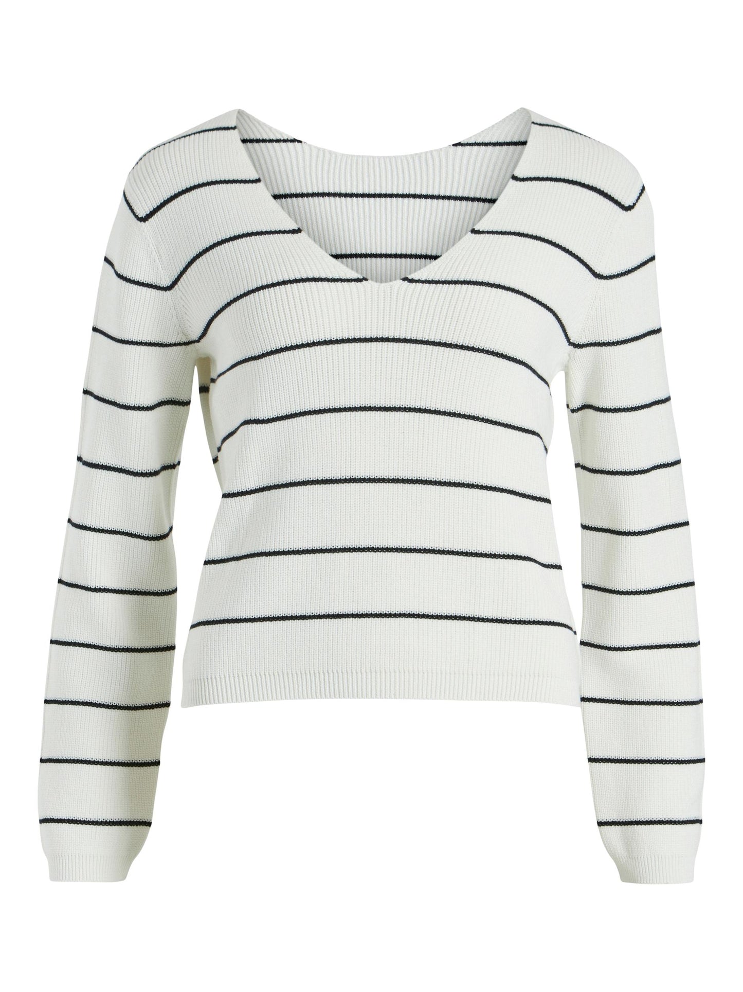 VICHAO V-NECK L/S KNIT TOP/SU - NOOS