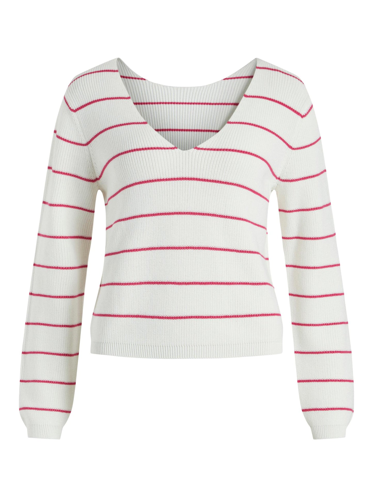 VICHAO V-NECK L/S KNIT TOP/SU - NOOS