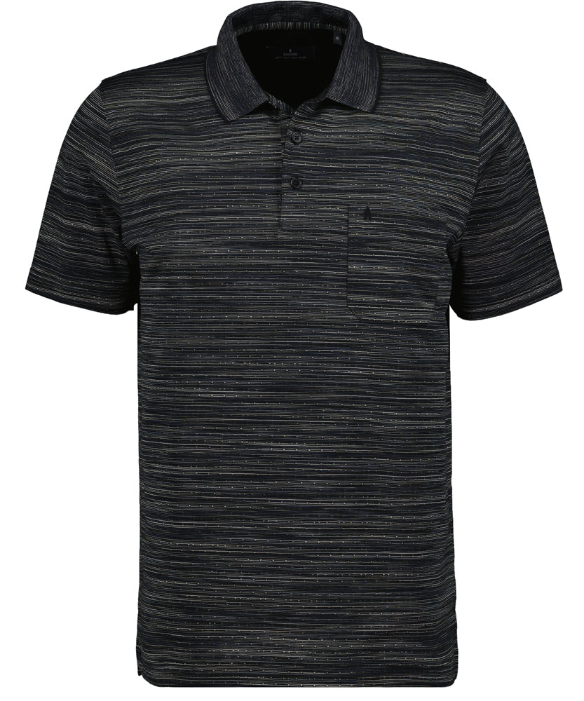 Jersey Softknitpolo gestreift