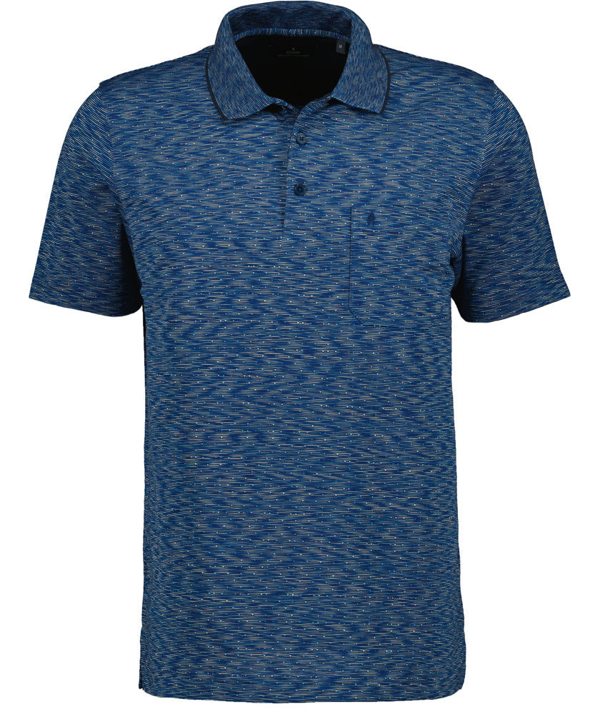 Jersey Softknitpolo gestreift