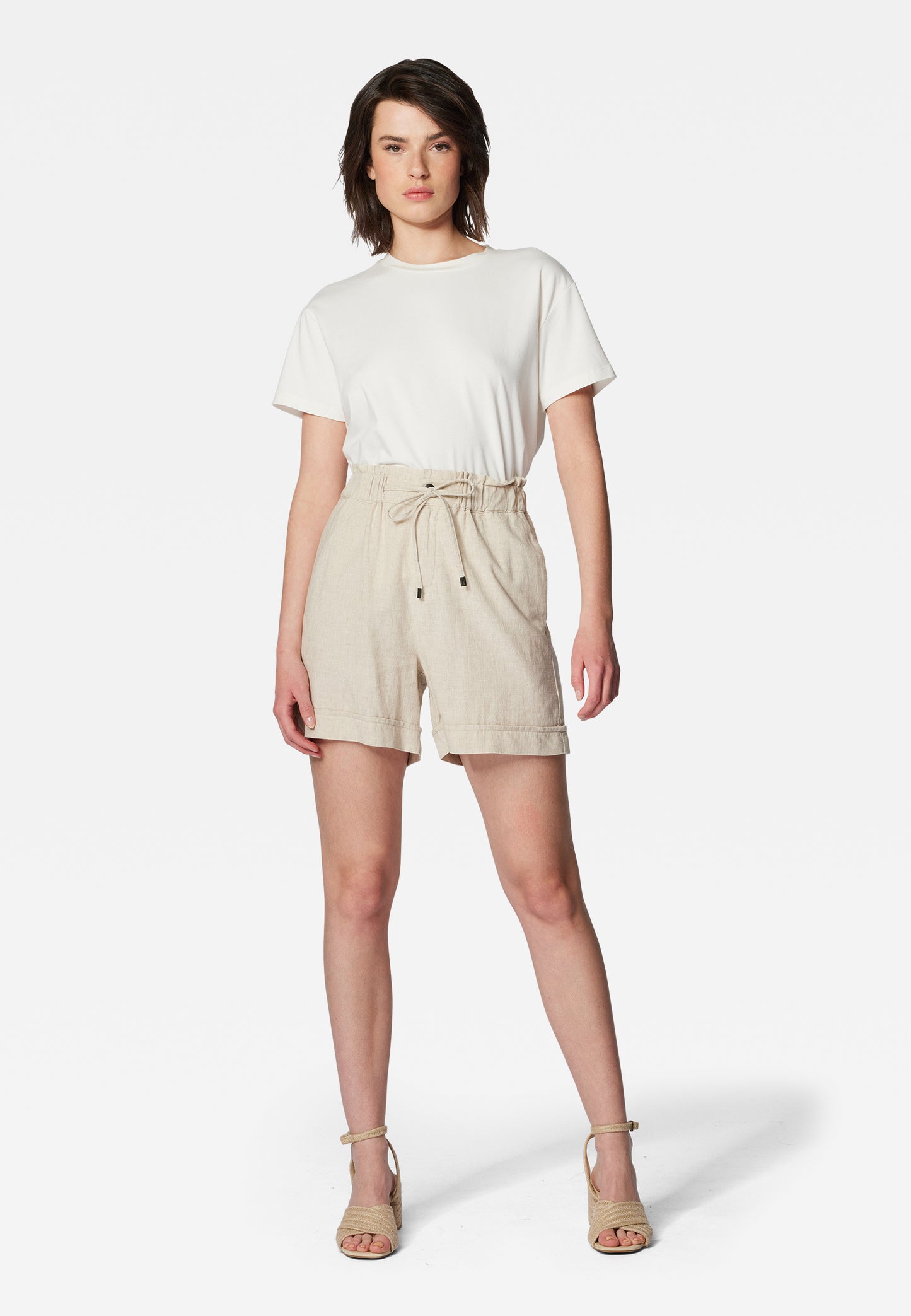 LINEN SHORTS