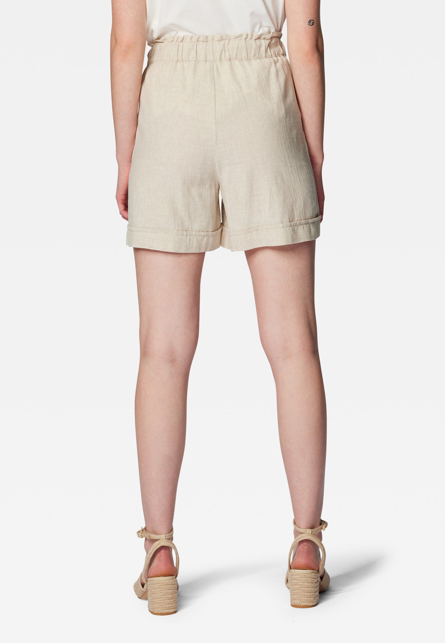 LINEN SHORTS