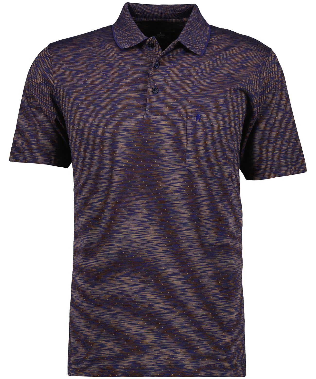 Jersey Softknitpolo gestreift