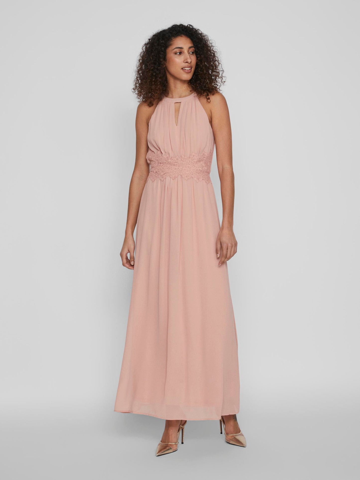 VIMILINA HALTERNECK MAXI DRESS - NOOS