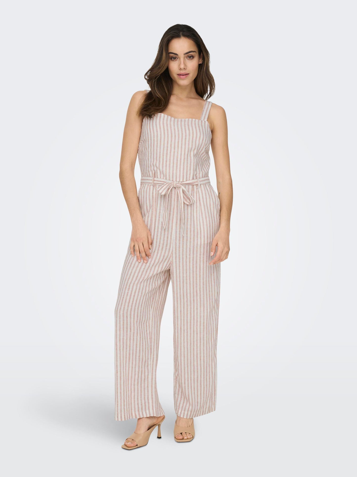 ONLCANYON-CARO LINEN BLEND JUMPSUIT PNT