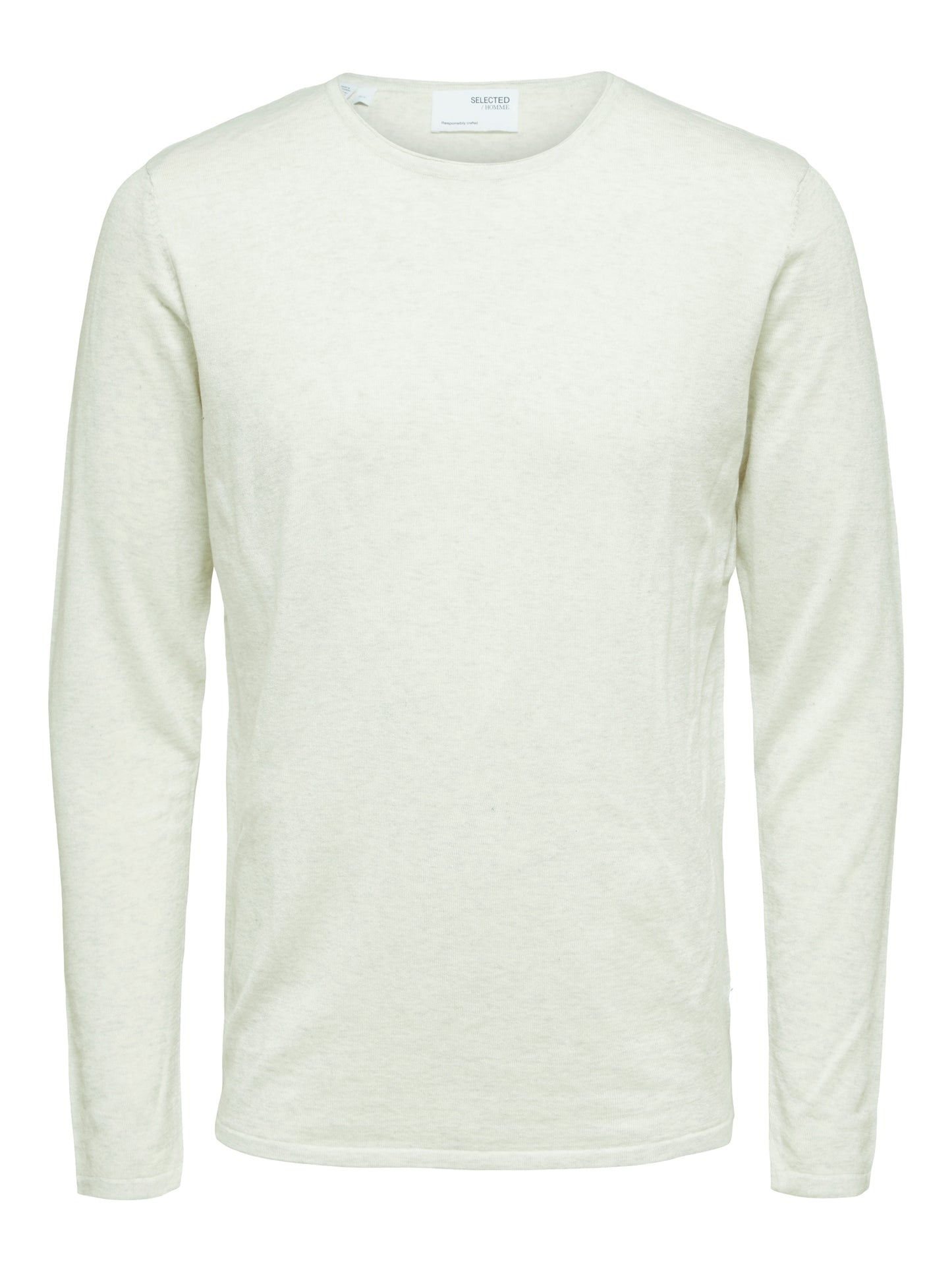 SLHROME LS KNIT CREW NECK B NOOS