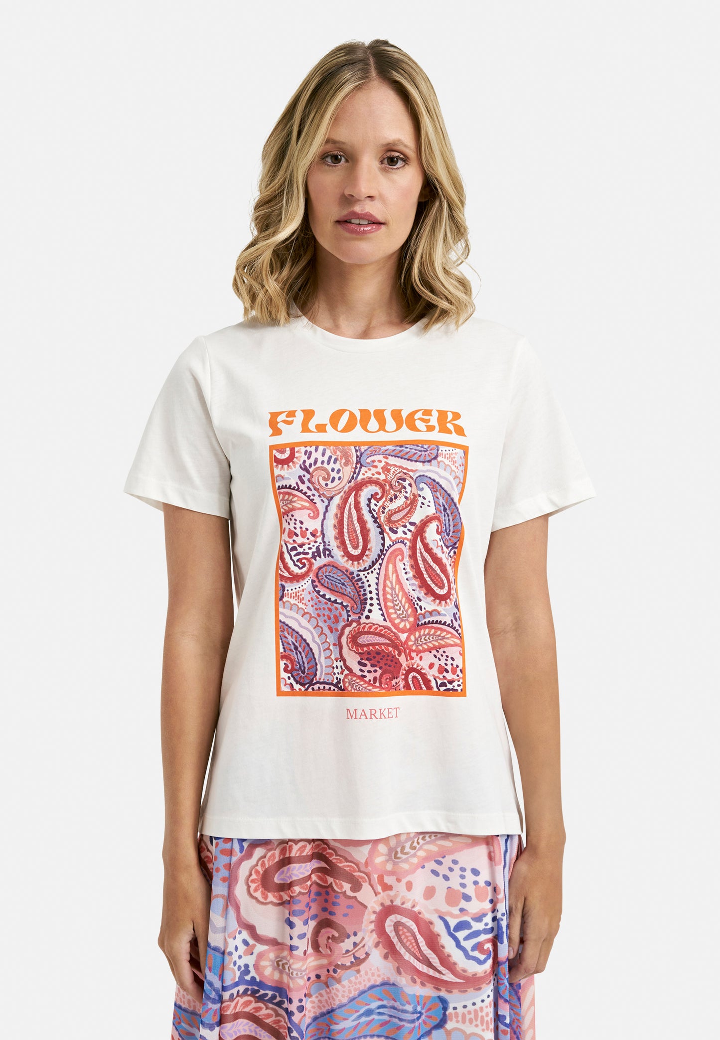 T-Shirt Paisley Print