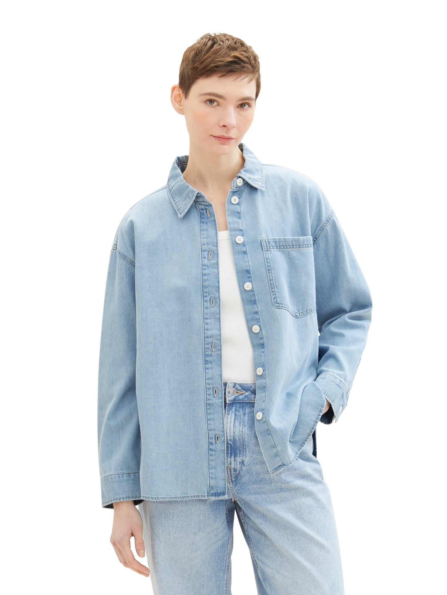 Oversized Jeanshemd